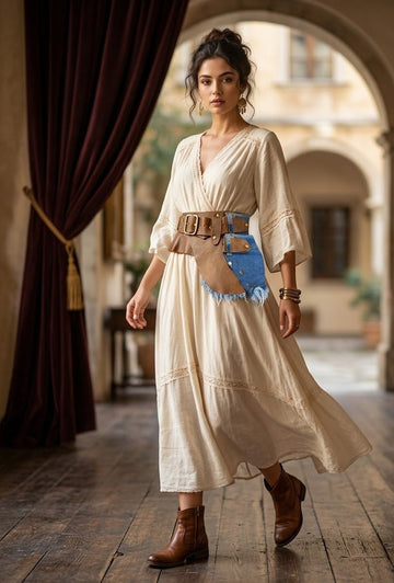 Gardırobunuzda Bahar Esintisi: Bohem Elbiseler ile Özgür ve Zamansız Bir Stil - Yılday Gür Butik