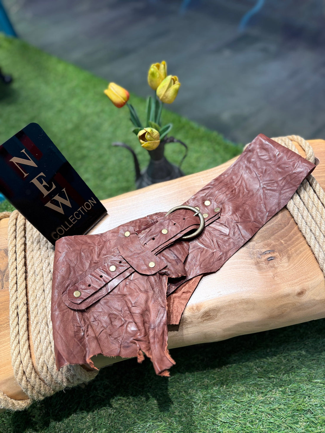 Aldeburgh Luxe El Yapımı Deri Kemer Aksesuar > Kemer butik bohem giyim – Yılday Gür Butik Üsküdar Emaar