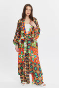 Çiçek Desenli Kimono – Bohem Tarz Kadın Giyim Tasarım | Yılday Gür Butik
