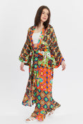 Çiçek Desenli Kimono – Bohem Tarz Kadın Giyim Tasarım | Yılday Gür Butik