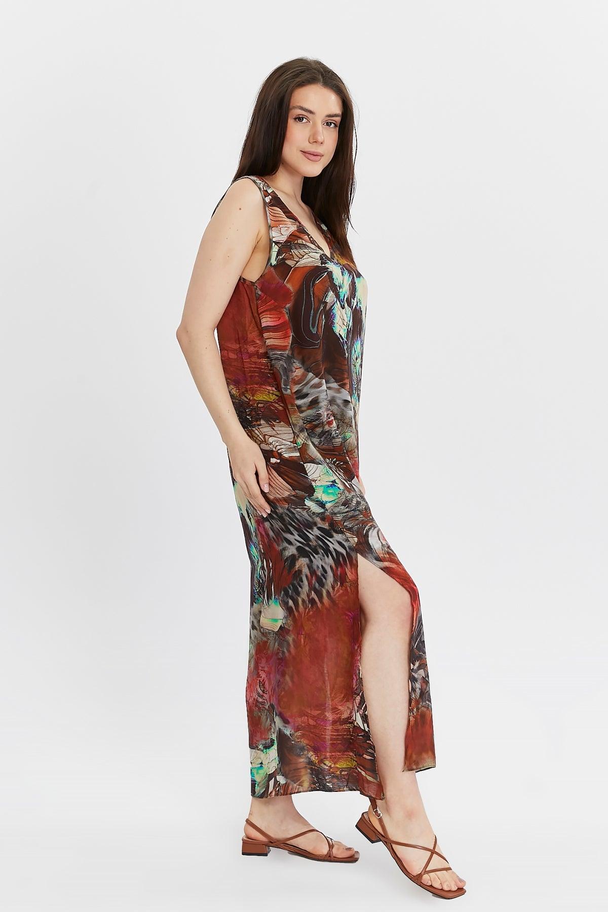 Çiçek Desenli Kimono – Bohem Tarz Kadın Giyim Tasarım | Yılday Gür Butik