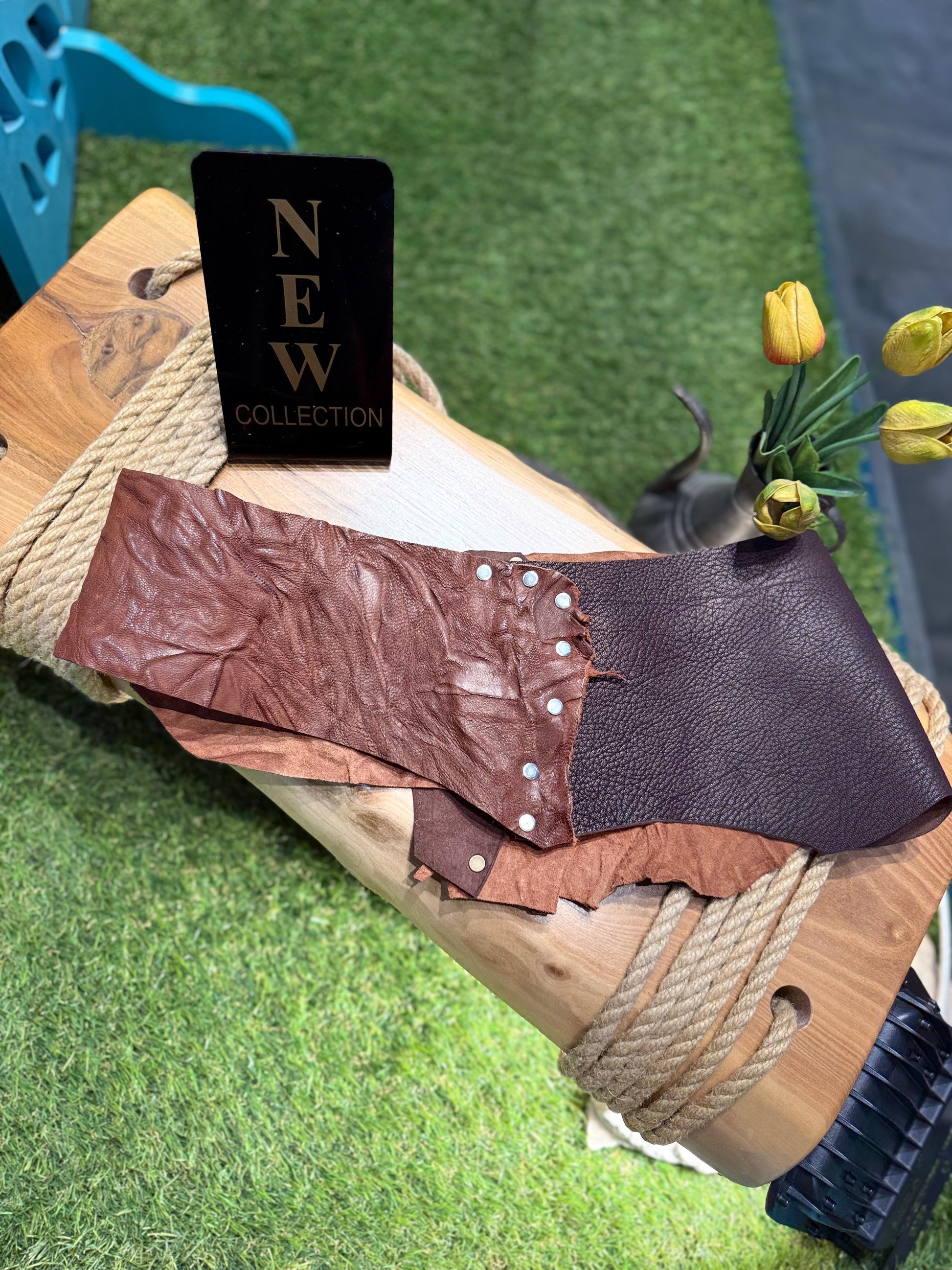 Cove Luxe El Yapımı Deri Kemer Aksesuar > Kemer butik bohem giyim – Yılday Gür Butik Üsküdar Emaar