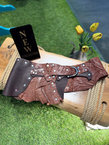 Cove Luxe El Yapımı Deri Kemer Aksesuar > Kemer butik bohem giyim – Yılday Gür Butik Üsküdar Emaar