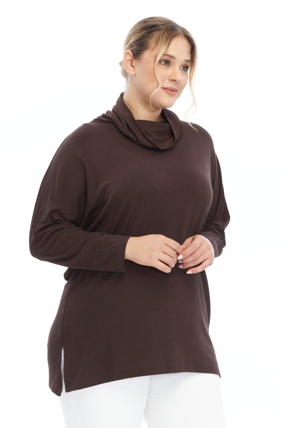 Degaje Yaka Kahverengi Bluz Giyim > Bluzlar butik bohem giyim – Yılday Gür Butik Üsküdar Emaar