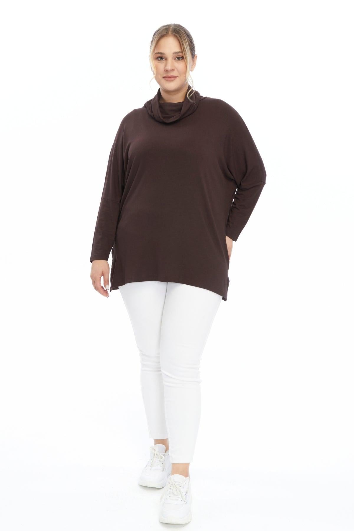 Degaje Yaka Kahverengi Bluz Giyim > Bluzlar butik bohem giyim – Yılday Gür Butik Üsküdar Emaar