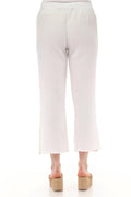 Düğme Detaylı Beyaz Müslin Pantolon Giyim > Alt Giyim > Pantolon butik bohem giyim – Yılday Gür Butik Üsküdar Emaar