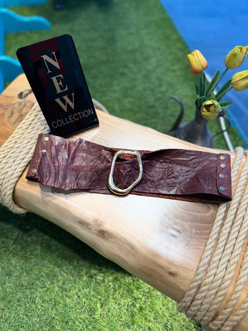 Edith El Yapımı Deri Kemer Aksesuar > Kemer butik bohem giyim – Yılday Gür Butik Üsküdar Emaar