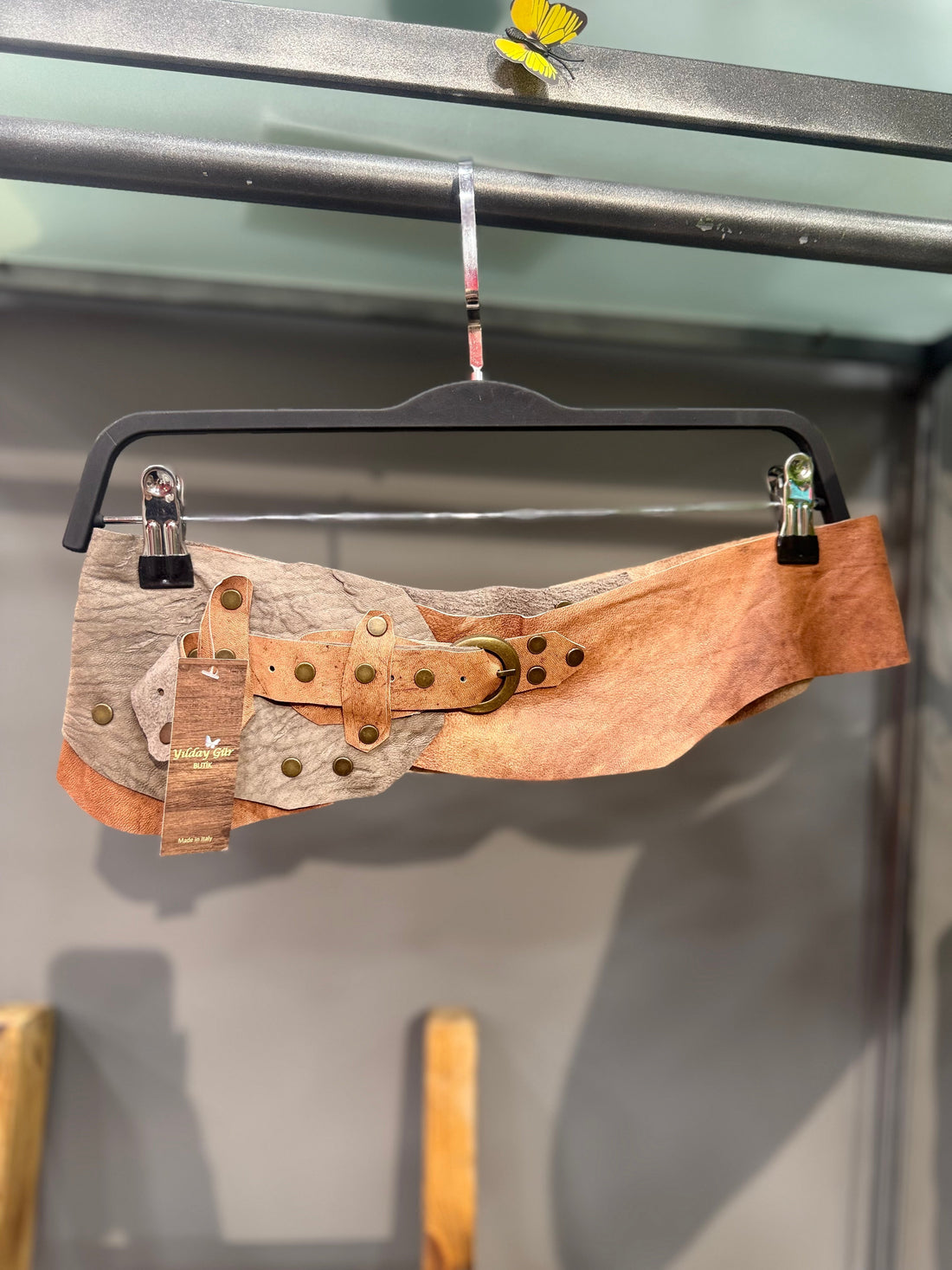 Eleanor Deri Kemer | El Yapımı Vintage Bohem Tasarım Aksesuar > Kemer butik bohem giyim – Yılday Gür Butik Üsküdar Emaar