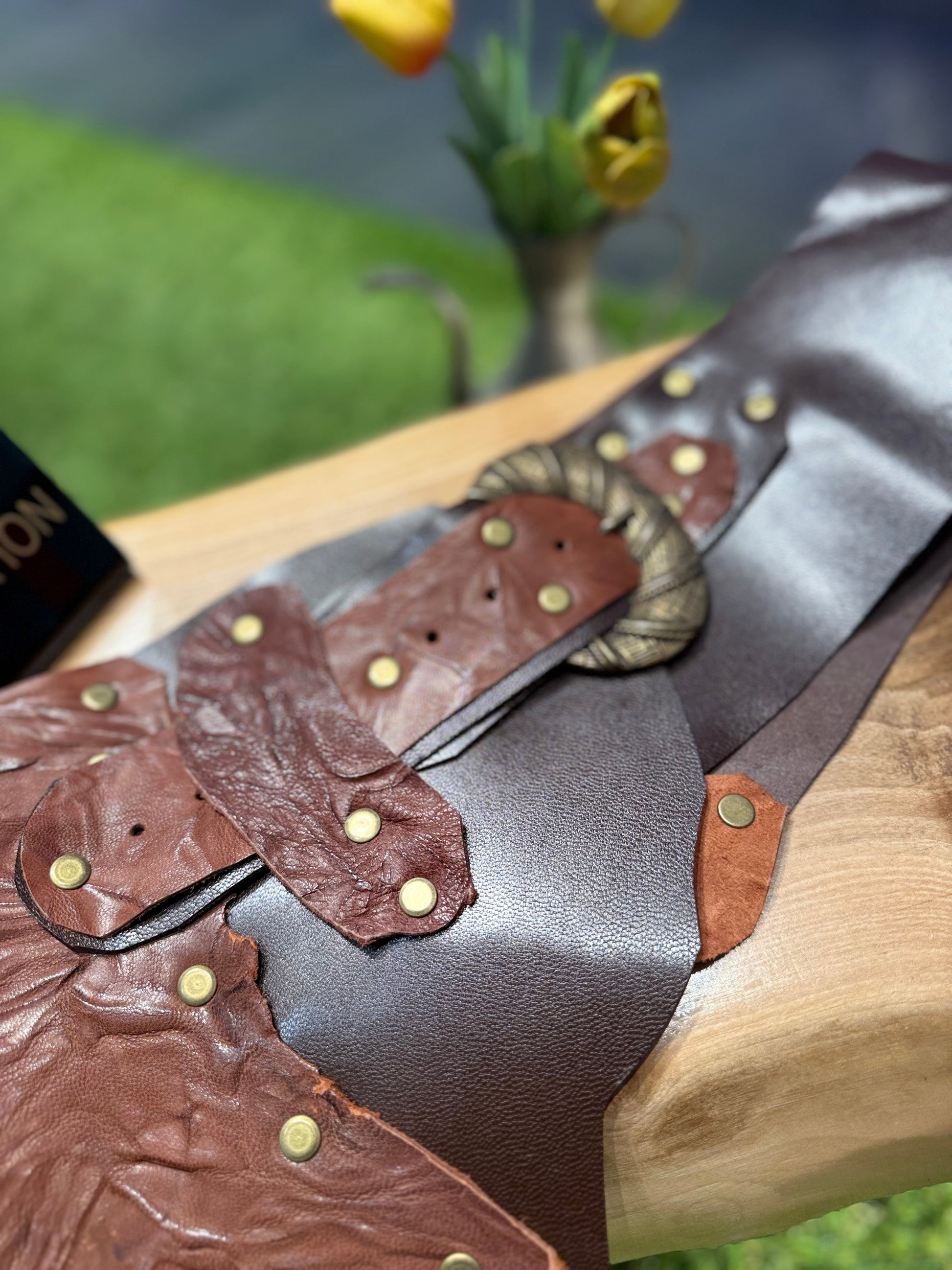 Elowen Luxe El Yapımı Deri Kemer – Bohem Tarz Kadın Giyim Tasarım | Yılday Gür Butik
