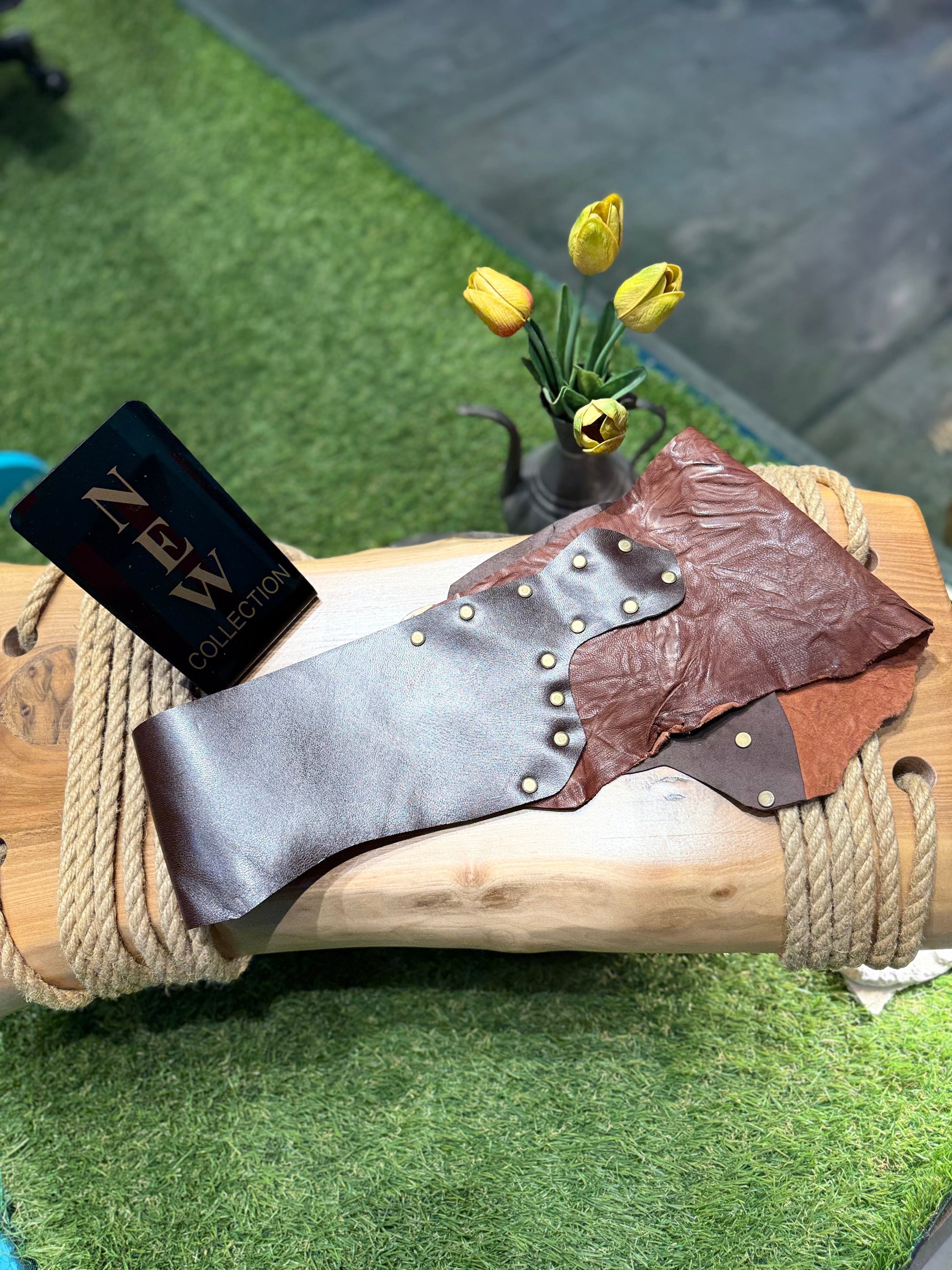 Elowen Luxe El Yapımı Deri Kemer – Bohem Tarz Kadın Giyim Tasarım | Yılday Gür Butik