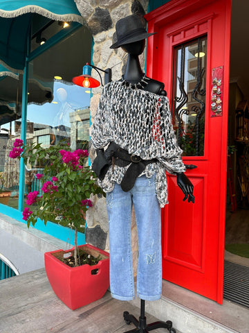 Floş Merserize Bluz butik bohem giyim – Yılday Gür Butik Üsküdar Emaar