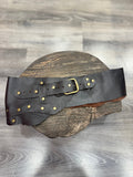 Gunner Hakiki Deri El Yapımı Western Kemer – Antrasit Aksesuar > Kemer butik bohem giyim – Yılday Gür Butik Üsküdar Emaar
