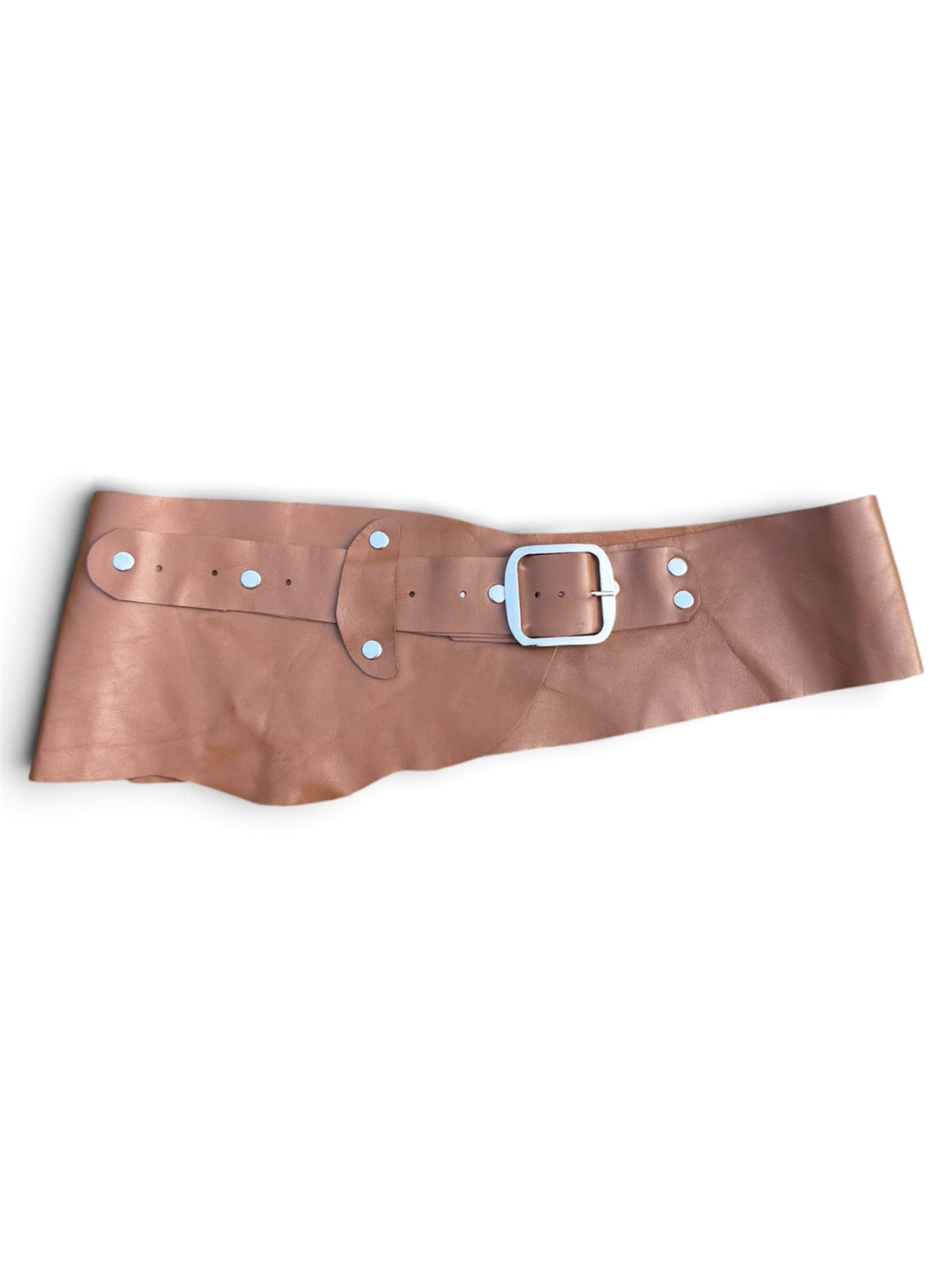 Kadın Kahverengi El Yapımı Deri Kemer - Juliette Bohem Tasarım – Bohem Tarz Kadın Giyim Tasarım | Yılday Gür Butik
