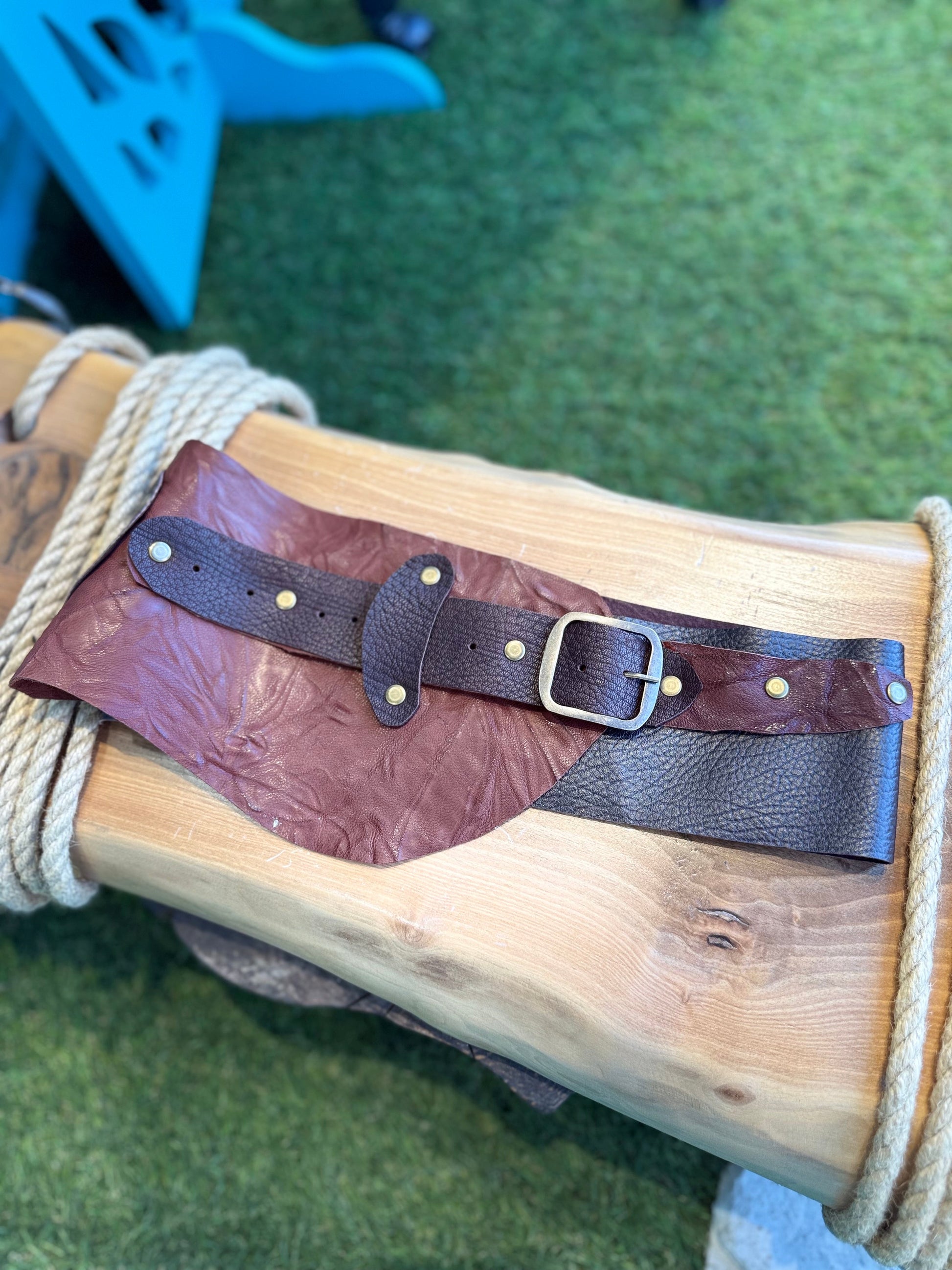 Margery El Yapımı Bohem Deri Kemer - Etnik Boho Tasarım Vintage Kadın Kemeri – Bohem Tarz Kadın Giyim Tasarım | Yılday Gür Butik