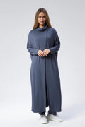 Mavi Triko Degaje Tunik - Şık ve Rahat Tasarım Giyim > Üst Giyim > Bluz & Tunik > Tunik butik bohem giyim – Yılday Gür Butik