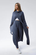 Mavi Triko Degaje Tunik - Şık ve Rahat Tasarım Giyim > Üst Giyim > Bluz & Tunik > Tunik butik bohem giyim – Yılday Gür Butik