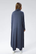 Mavi Triko Degaje Tunik - Şık ve Rahat Tasarım Giyim > Üst Giyim > Bluz & Tunik > Tunik butik bohem giyim – Yılday Gür Butik