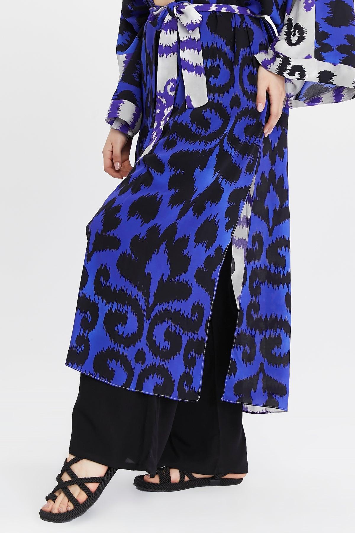 Mor Desenli Kimono Giyim > Kimono & Kaftan butik bohem giyim – Yılday Gür Butik