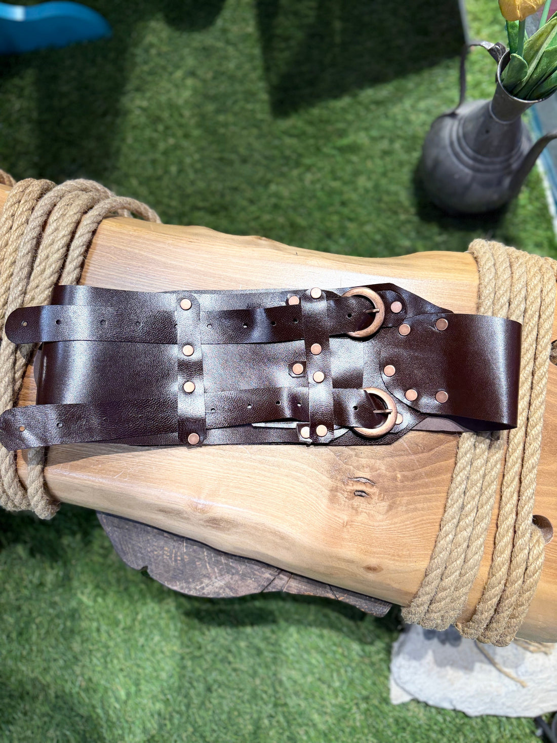 Phoebe El Yapımı Çift Kayışlı Hakiki Deri Bohem Korse Kemer Aksesuar > Kemer butik bohem giyim – Yılday Gür Butik Üsküdar Emaar