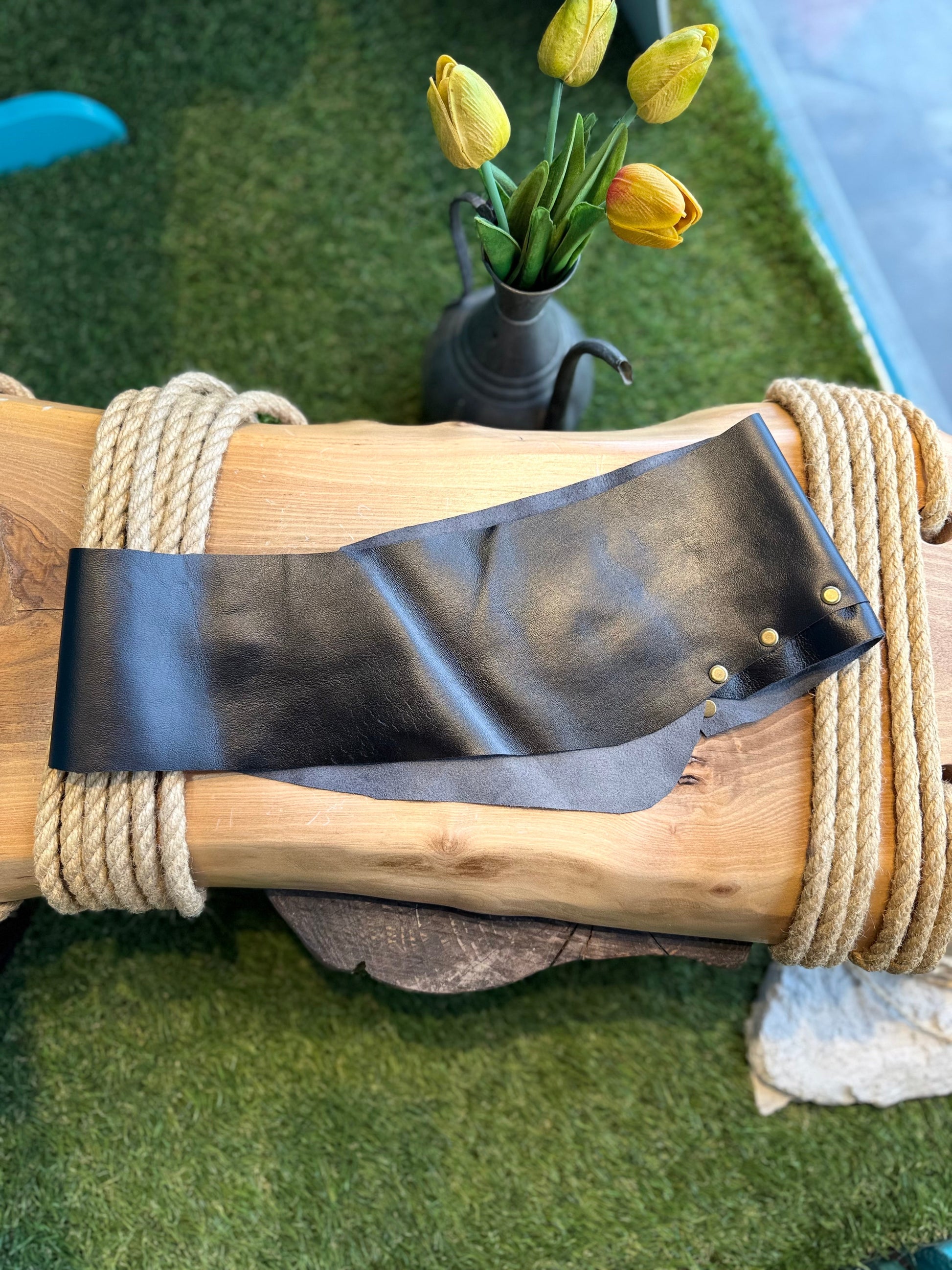 Ravenscroft El Yapımı Hakiki Deri Bohem Korse Kemer – Bohem Tarz Kadın Giyim Tasarım | Yılday Gür Butik