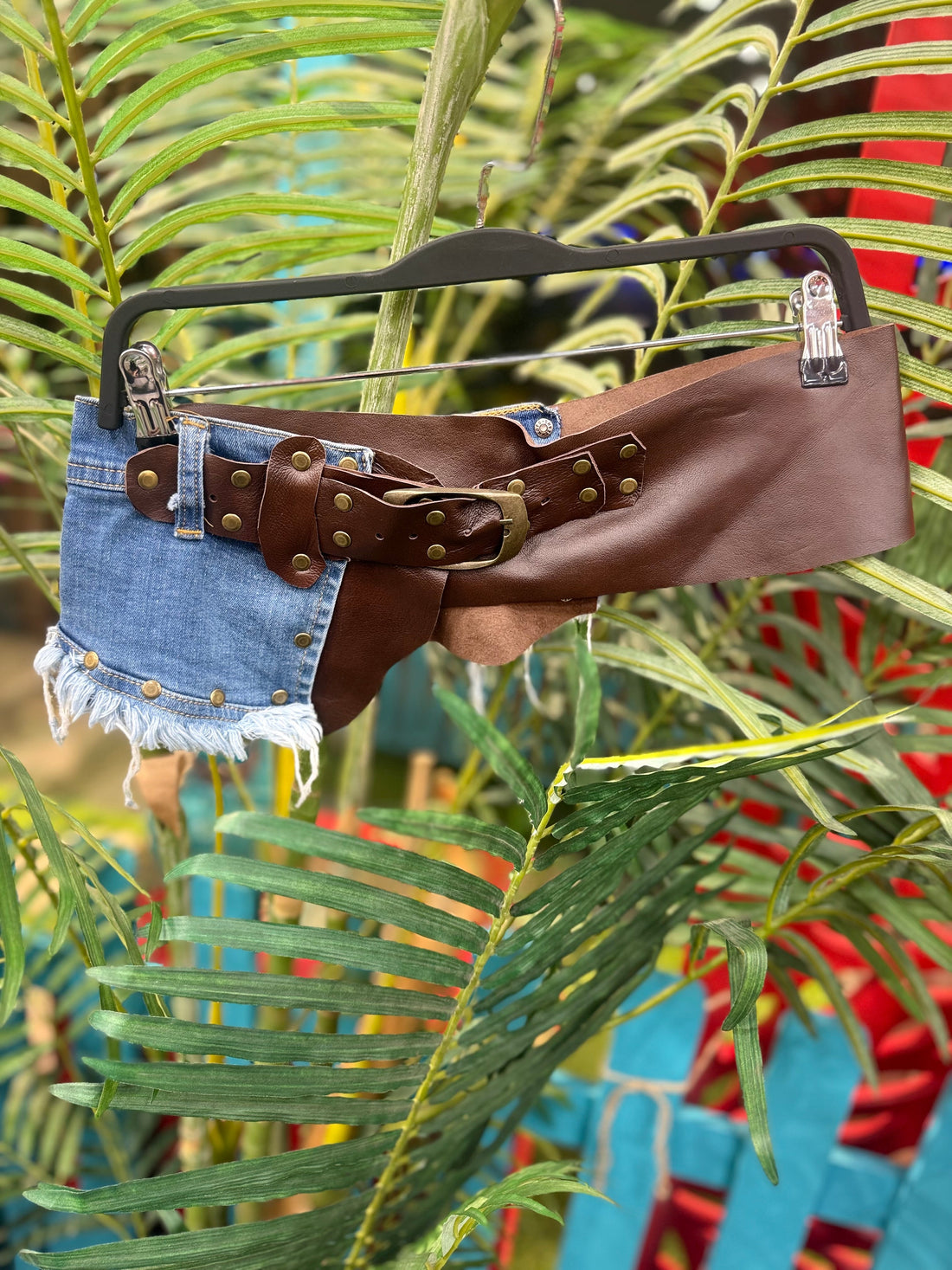 Savannah Denim Deri Kemer | Bohem El Yapımı Tasarım Aksesuar > Kemer butik bohem giyim – Yılday Gür Butik Üsküdar Emaar