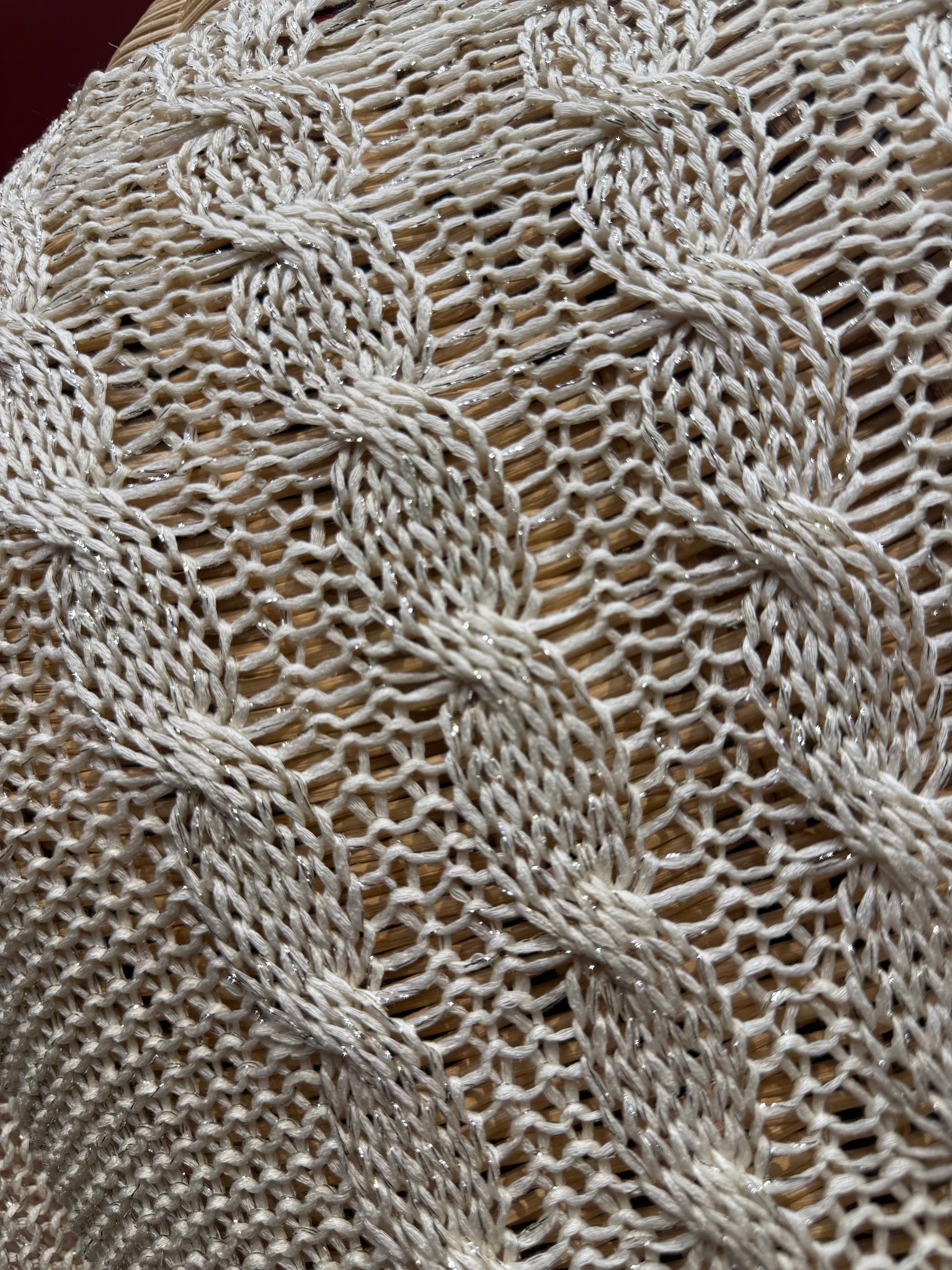 Simli Beyaz Saç Örgü Triko Giyim > Üst Giyim > Kazak & Hırka > Kazak butik bohem giyim – Yılday Gür Butik Üsküdar Emaar