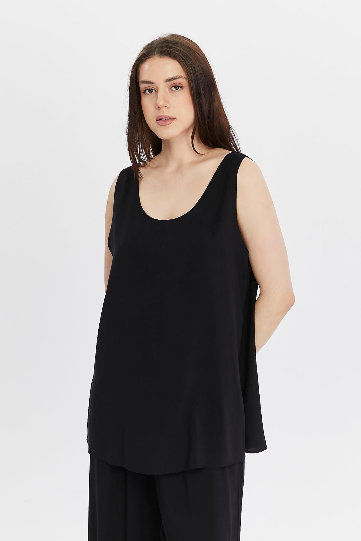 Siyah Askılı Bluz butik bohem giyim – Yılday Gür Butik Üsküdar Emaar