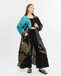 Siyah Batik Kaftan - Şık ve Rahat Tasarım butik bohem giyim – Yılday Gür Butik Üsküdar Emaar