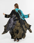 Siyah Batik Kaftan - Şık ve Rahat Tasarım butik bohem giyim – Yılday Gür Butik Üsküdar Emaar