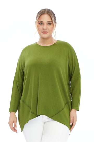 Triko Yeşil Bluz Giyim > Bluzlar butik bohem giyim – Yılday Gür Butik Üsküdar Emaar