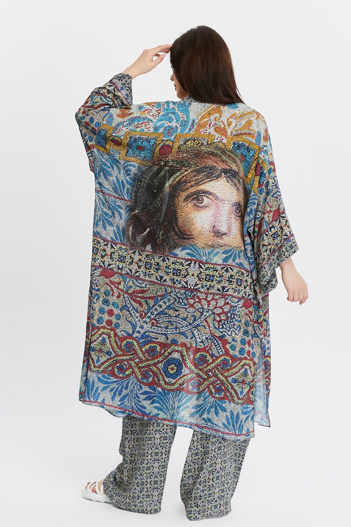 Zeugma Desenli Kimono – Şık ve Rahat Tarz butik bohem giyim – Yılday Gür Butik Üsküdar Emaar