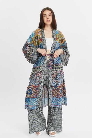 Zeugma Desenli Kimono – Şık ve Rahat Tarz butik bohem giyim – Yılday Gür Butik Üsküdar Emaar